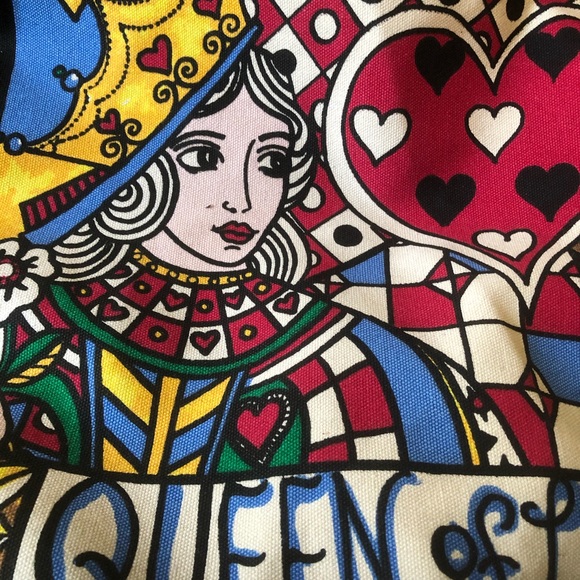 💗 Brighton’s Queen of Love Valentine’s Tote Bag - Picture 4 of 15